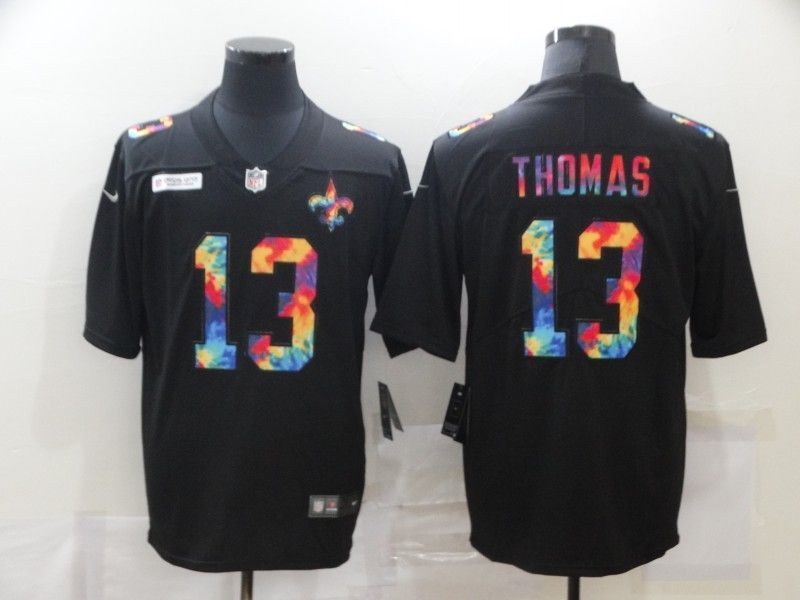 New Orleans Saints Michael Thomas 13 Nfl 2020 Black Jersey