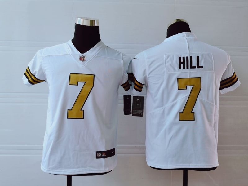 New Orleans Saints Taysom Hill 7 Nfl 2020 White Jersey