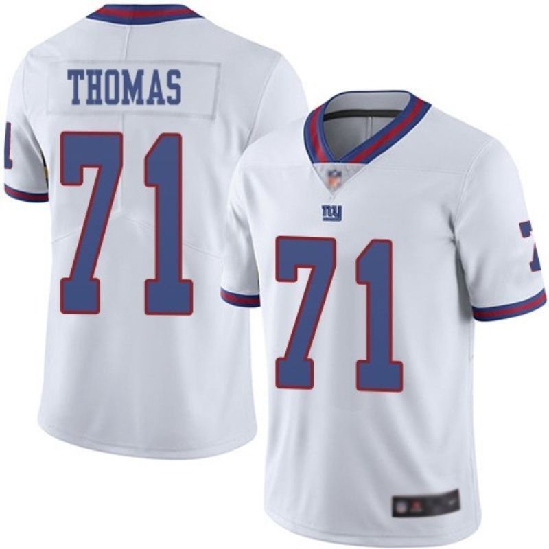 New York Giants Andrew Thomas 71 Nfl 2020 White Jersey
