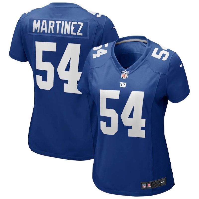 New York Giants Blake Martinez 54 Nfl 2020 Dark Blue Womens Jersey