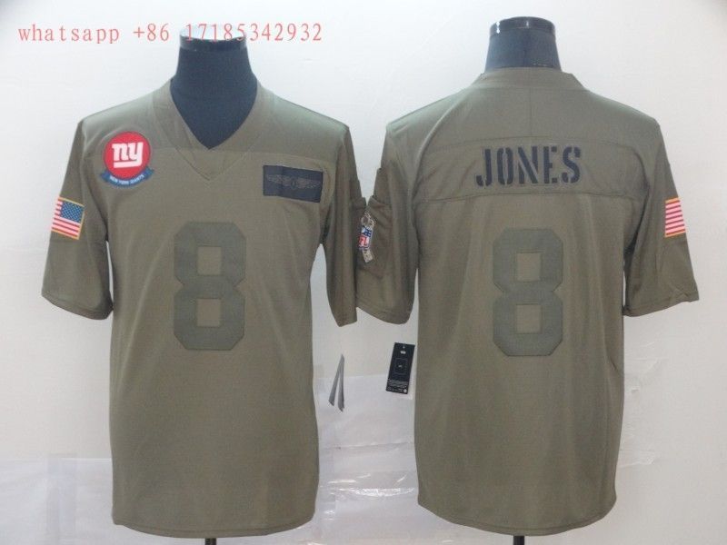 New York Giants Daniel Jones 8 Nfl 2020 Camo Jersey Jersey