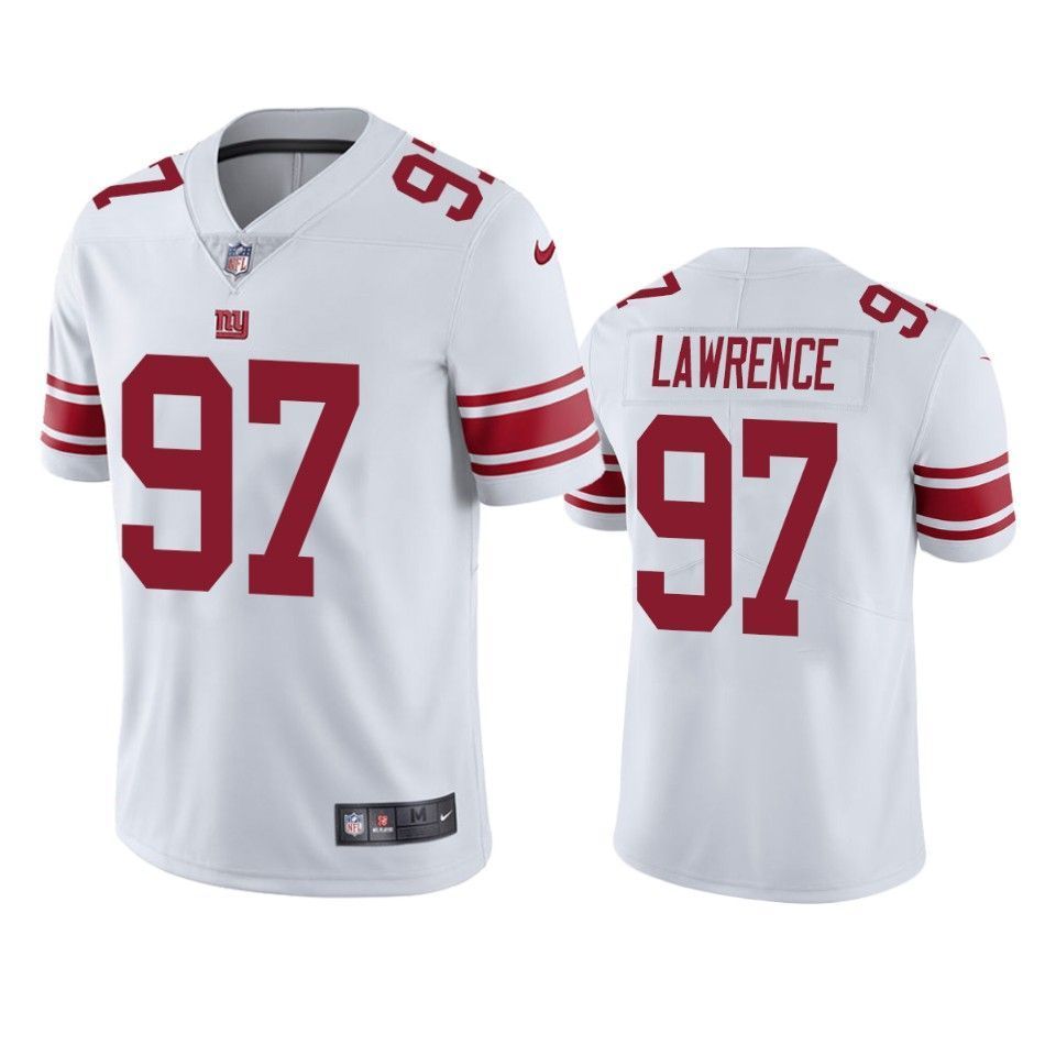 New York Giants Dexter Lawrence 2019 Nfl Draft White Vapor Limited Jersey
