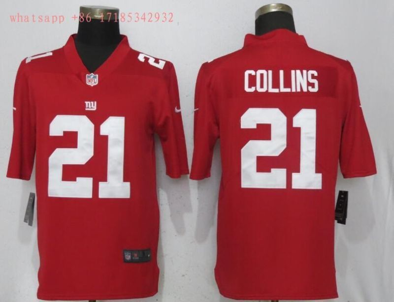New York Giants Landon Collins 21 Nfl 2020 Red Jersey Jersey