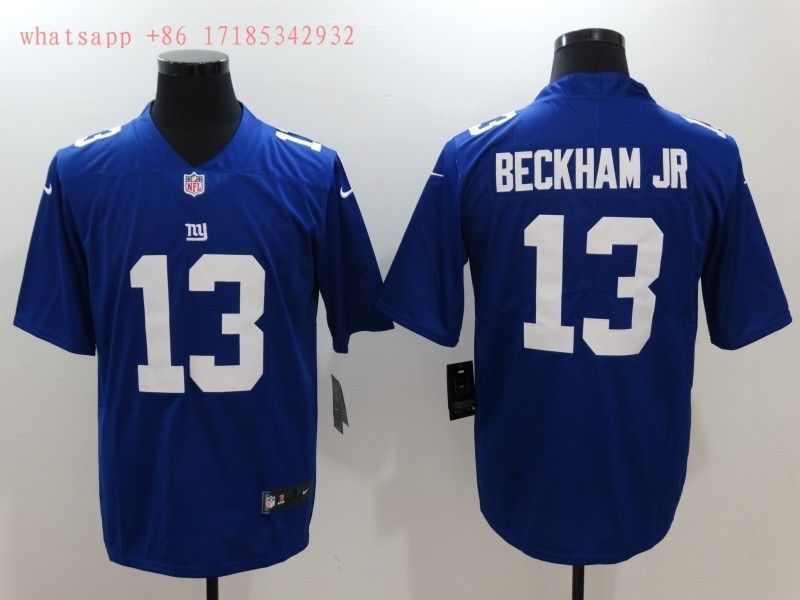 New York Giants Odell Beckham Jr 13 Nfl 2020 Cobalt Jersey Jersey