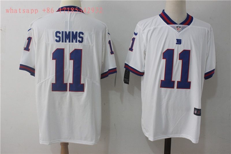 New York Giants Phil Simms 11 Nfl 2020 White Jersey Jersey