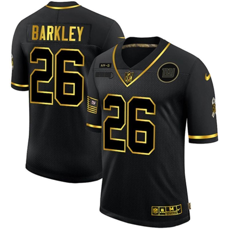 New York Giants Saquon Barkley 26 Nfl 2020 Black Jersey