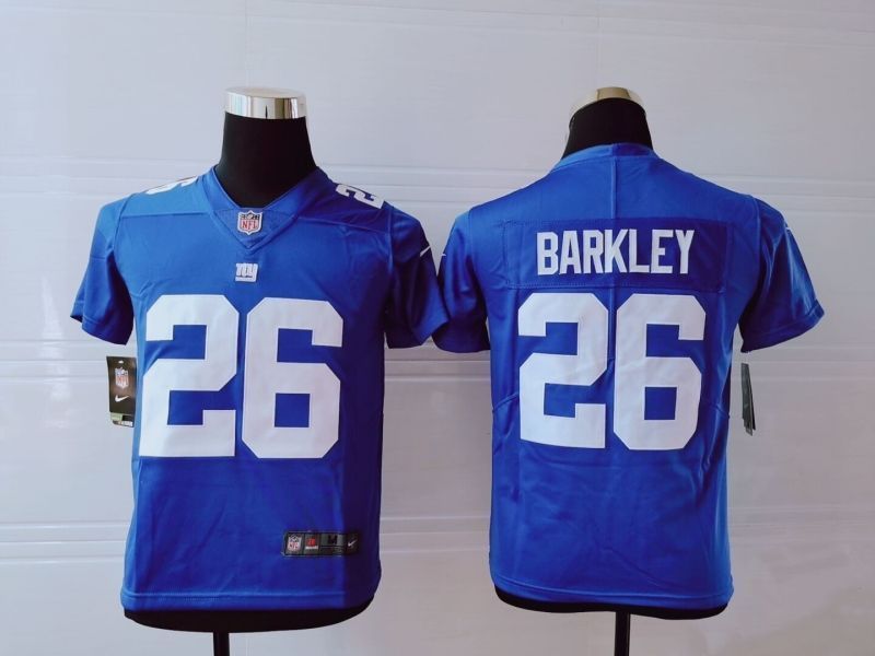 New York Giants Saquon Barkley 26 Nfl 2020 Cobalt Jersey