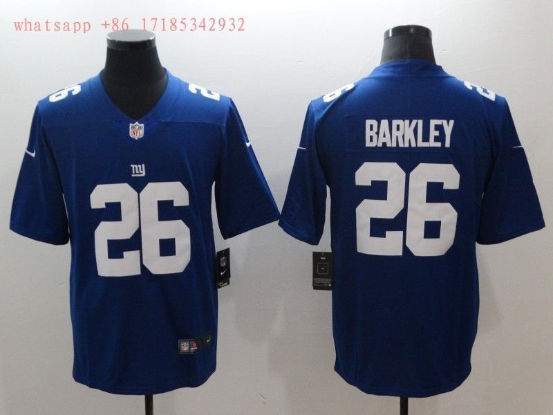 New York Giants Saquon Barkley 26 Nfl 2020 Cobalt Jersey Jersey