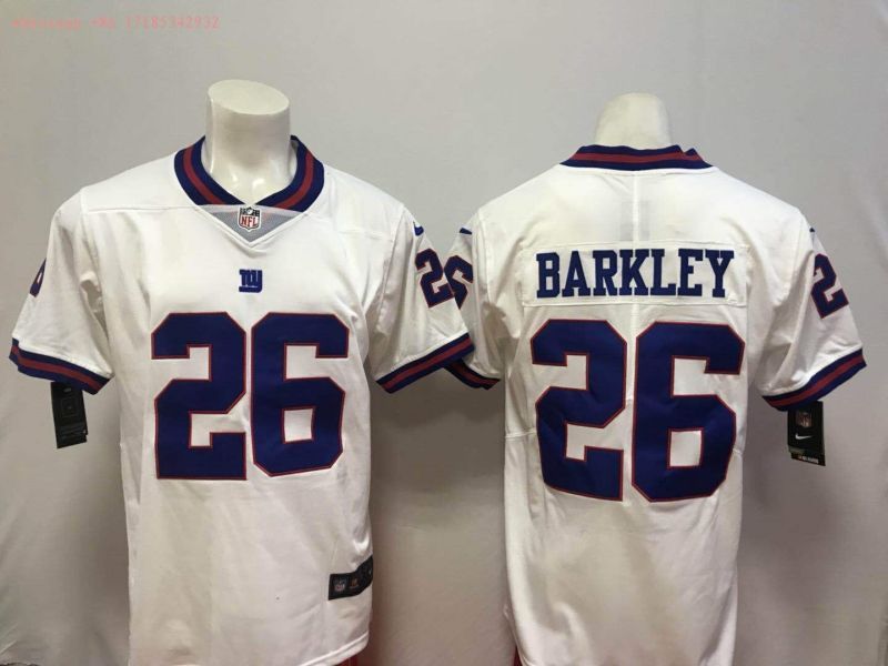 New York Giants Saquon Barkley 26 Nfl 2020 White Jersey Jersey
