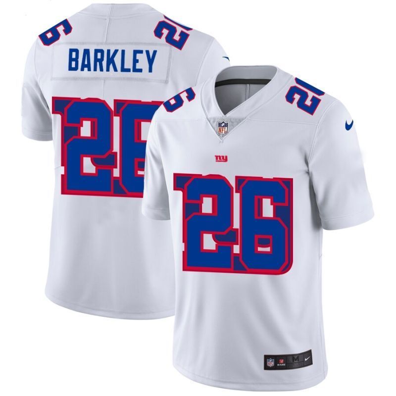 New York Giants Saquon Barkley 26 Nfl 2020 White Jersey
