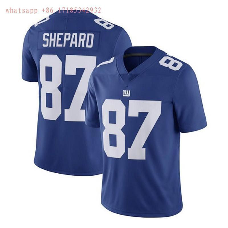 New York Giants Sterling Shepard 87 Nfl 2020 Cobalt Jersey Jersey