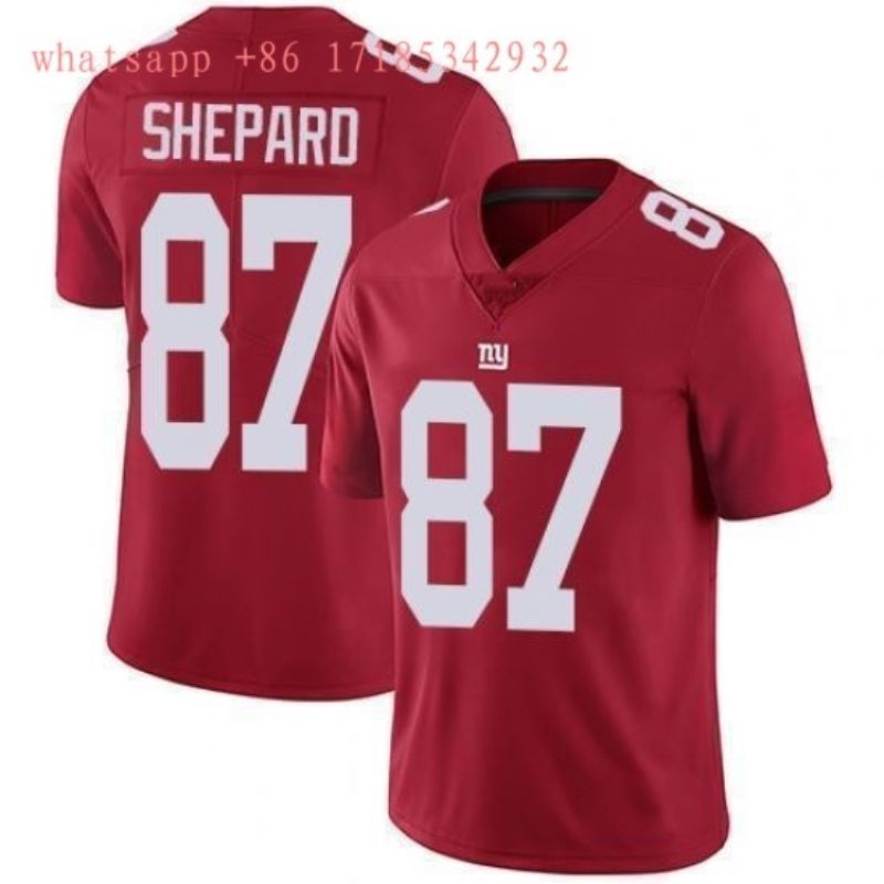 New York Giants Sterling Shepard 87 Nfl 2020 Red Jersey Jersey