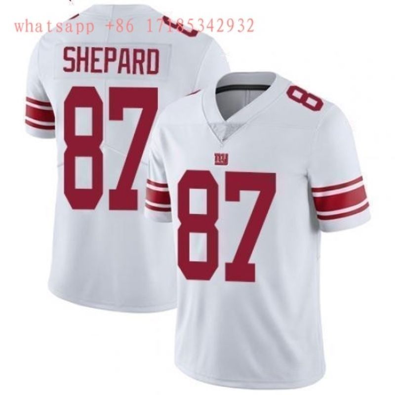 New York Giants Sterling Shepard 87 Nfl 2020 White Jersey Jersey