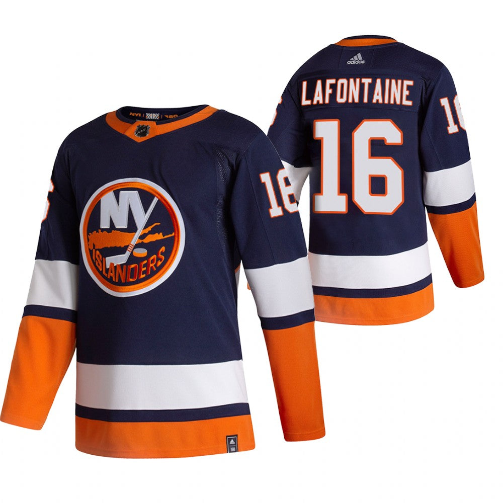 New York Islanders 16 Andrew Ladd Navy Blue Mens Adidas 2020 21 Reverse Retro Alternate Nhl Jersey