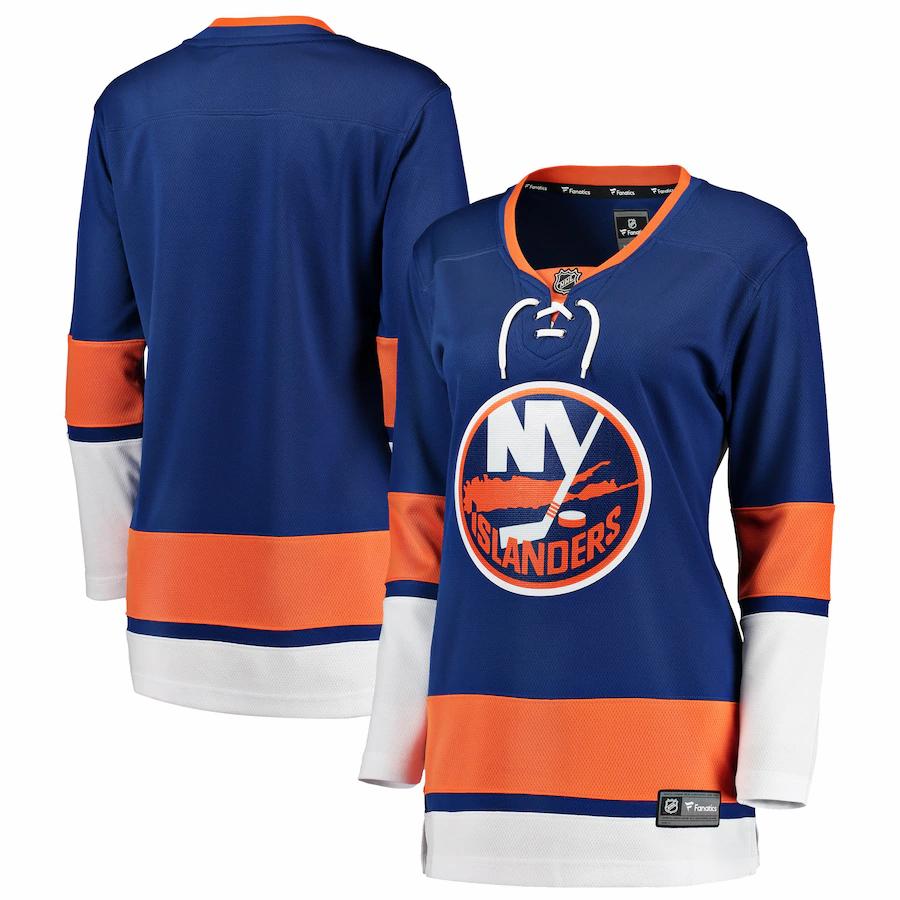 New York Islanders Fanatics Branded Womens Breakaway Home Jersey Blue