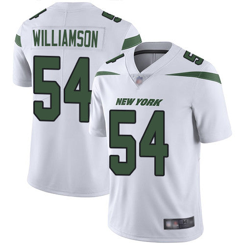 New York Jets 54 Avery Williamson White Mens Stitched Football Vapor Untouchable Limited Jersey