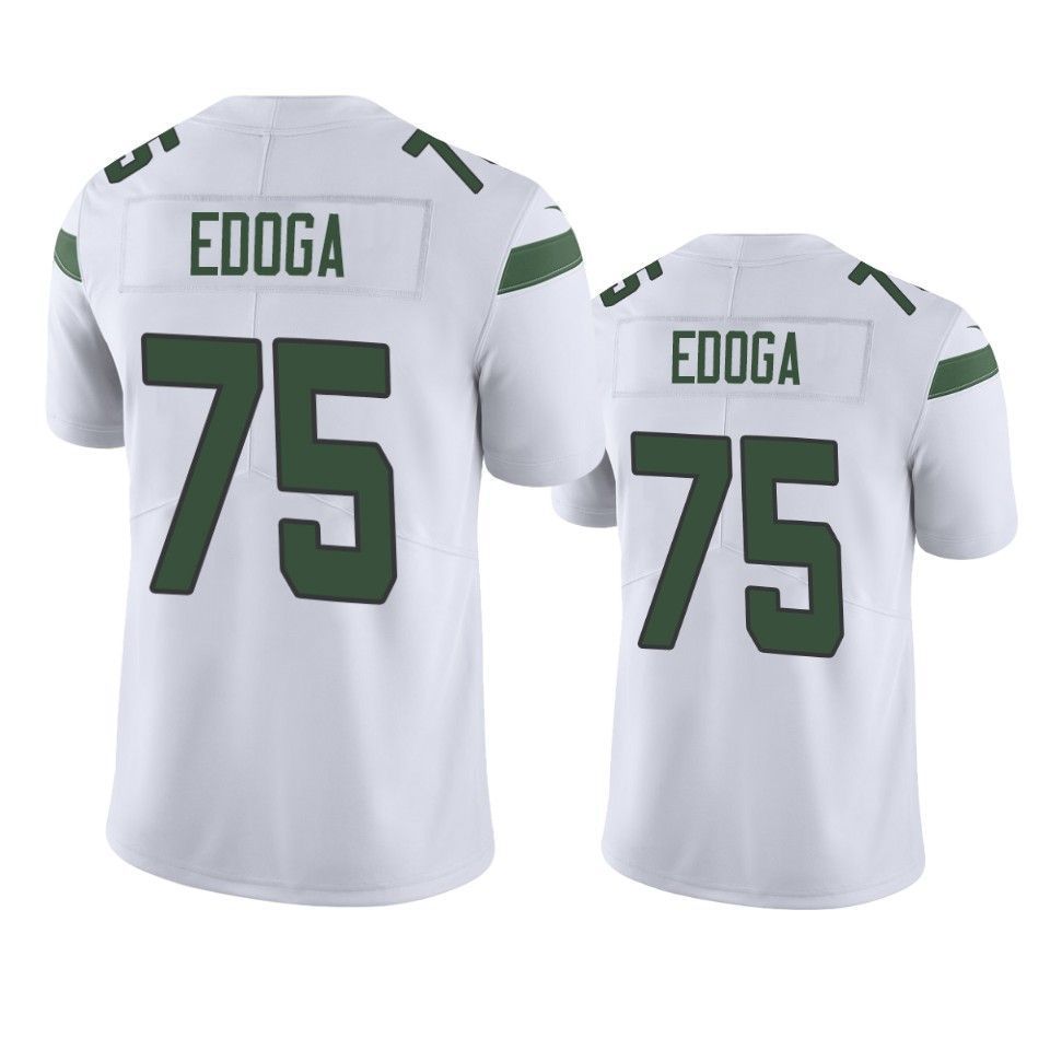 New York Jets Chuma Brandedoga 2019 Nfl Draft White Vapor Limited Jersey