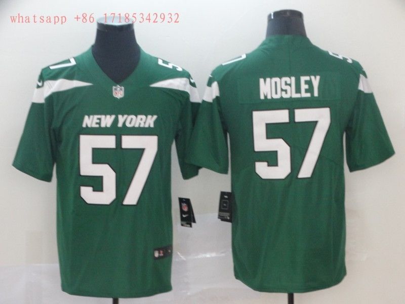 New York Jets Cjmosley 57 Nfl 2020 Green Jersey Jersey