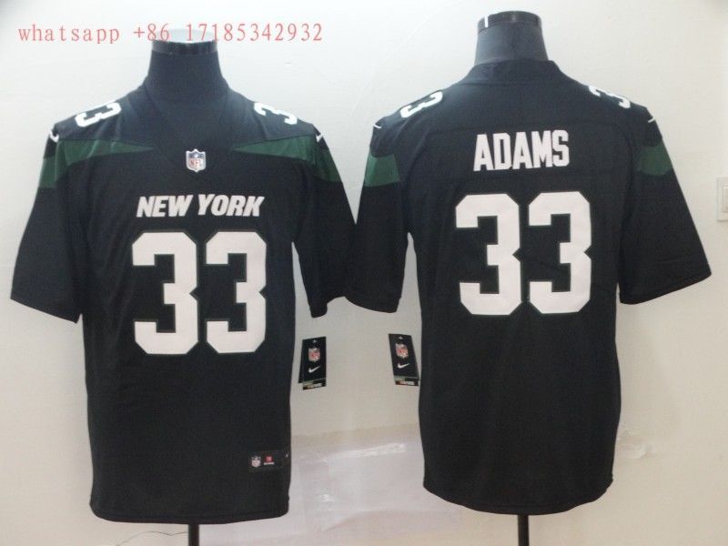 New York Jets Jamal Adams 33 Nfl 2020 Black Jersey Jersey