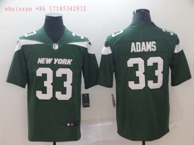 New York Jets Jamal Adams 33 Nfl 2020 Green Jersey Jersey