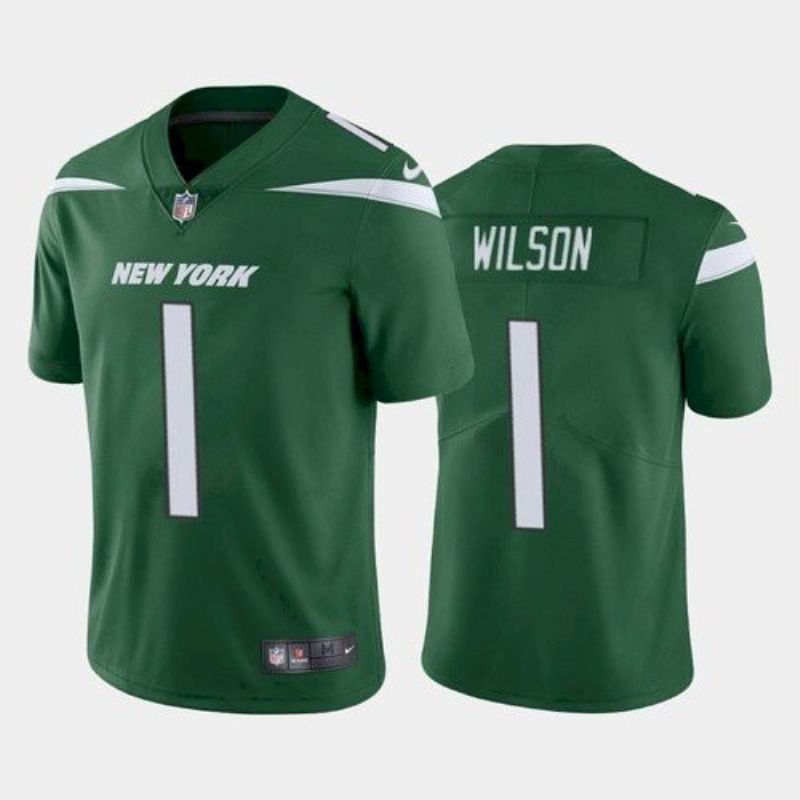 New York Jets Kyle Wilson 1 2021 Draft Nfl Gotham Green Jersey For Fans