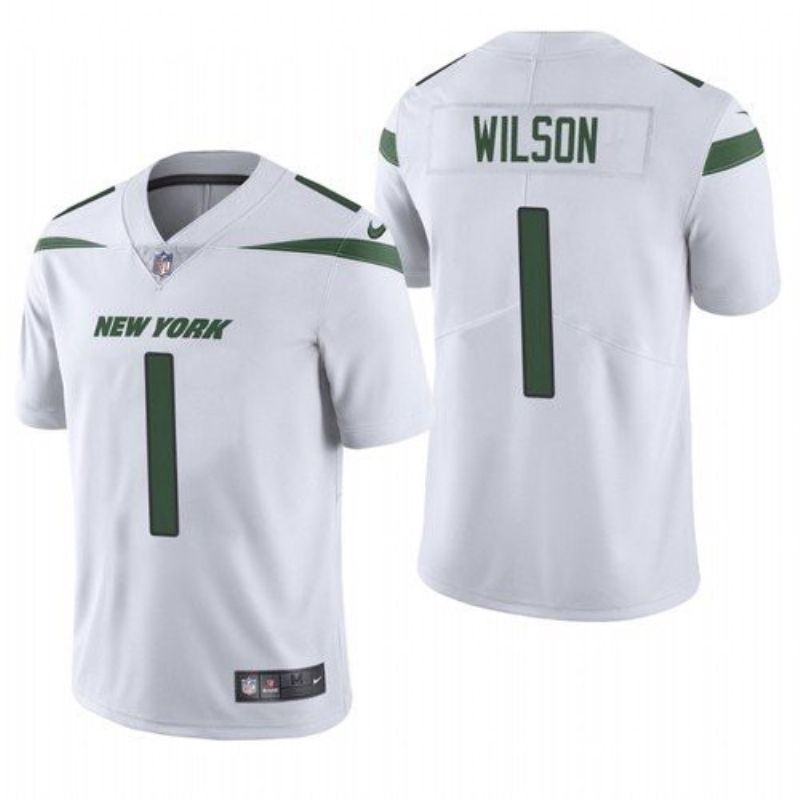New York Jets Kyle Wilson 1 2021 Draft Nfl Spotlight White Jersey For Fans