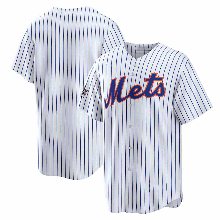 New York Mets 2025 All-Star Game Home Replica Jersey White Stitched Baseball J