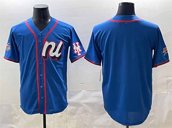 New York Mets National League Blank Blue 2025 All-Star Edition Limited Stitched