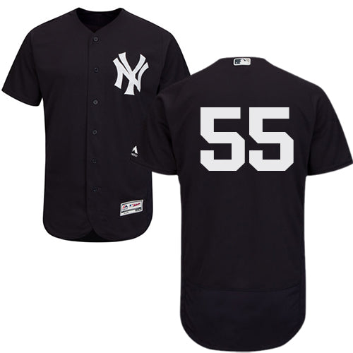 New York Yankees 55 Sonny Gray Navy Blue Flexbase Authentic Collection Stitched Mlb Jersey