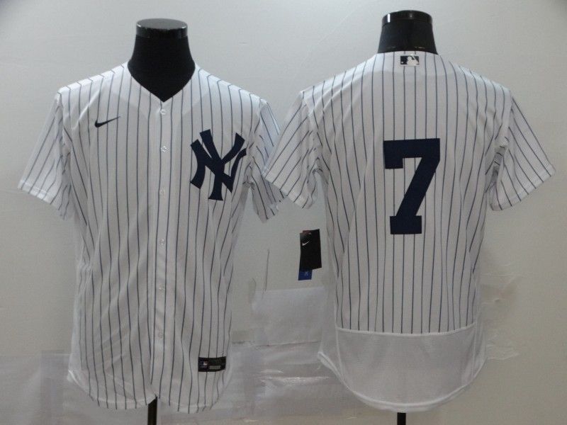 New York Yankees 7 Mickey Mantle 2020 Mlb White Jersey