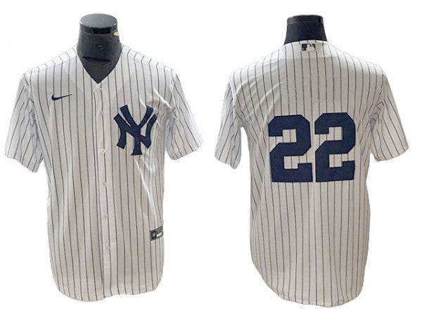 New York Yankees #22 Juan Soto Home Limit Jersey White