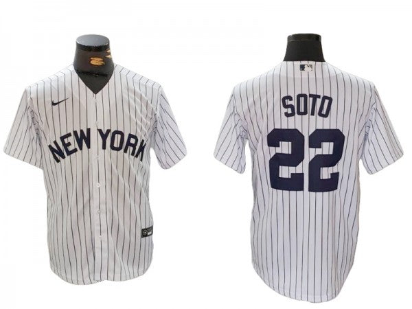 New York Yankees #22 Juan Soto Limited Jersey White