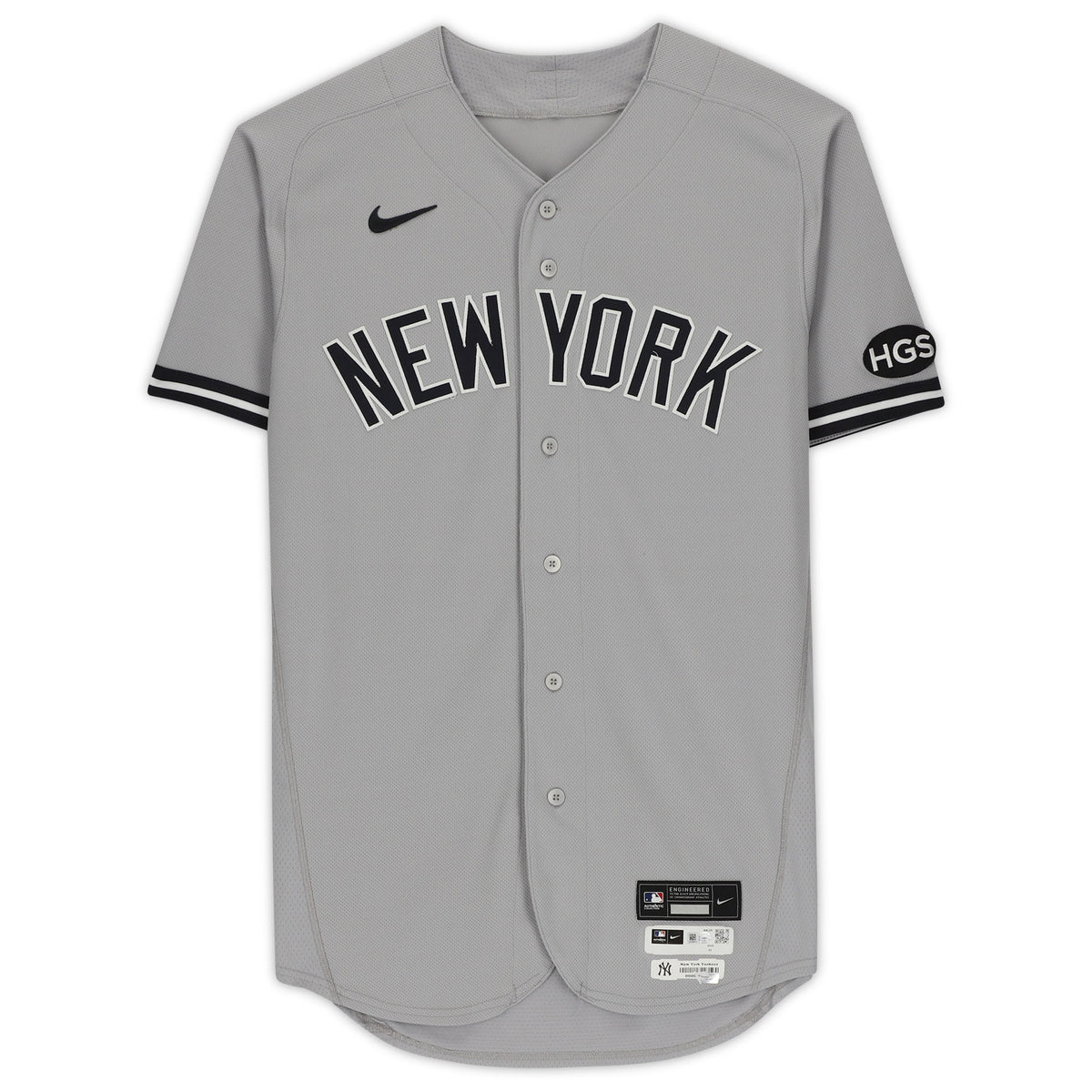New York Yankees Fanatics Gray Team issued 18 Jersey From The 2020 Mlb Season