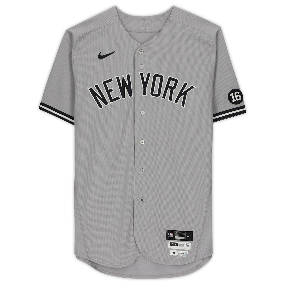 New York Yankees Fanatics Team issued Gray 61 Jersey From The 2021 Mlb Season