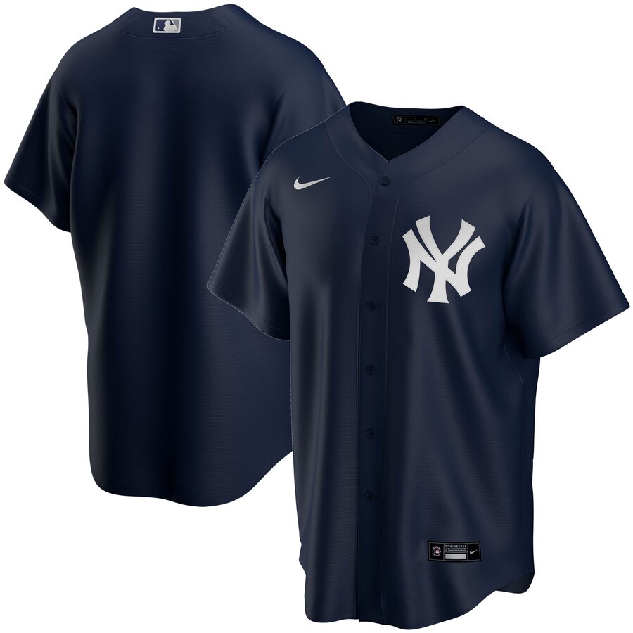 New York Yankees Nike Alternate 2020 Replica Team Jersey Navy