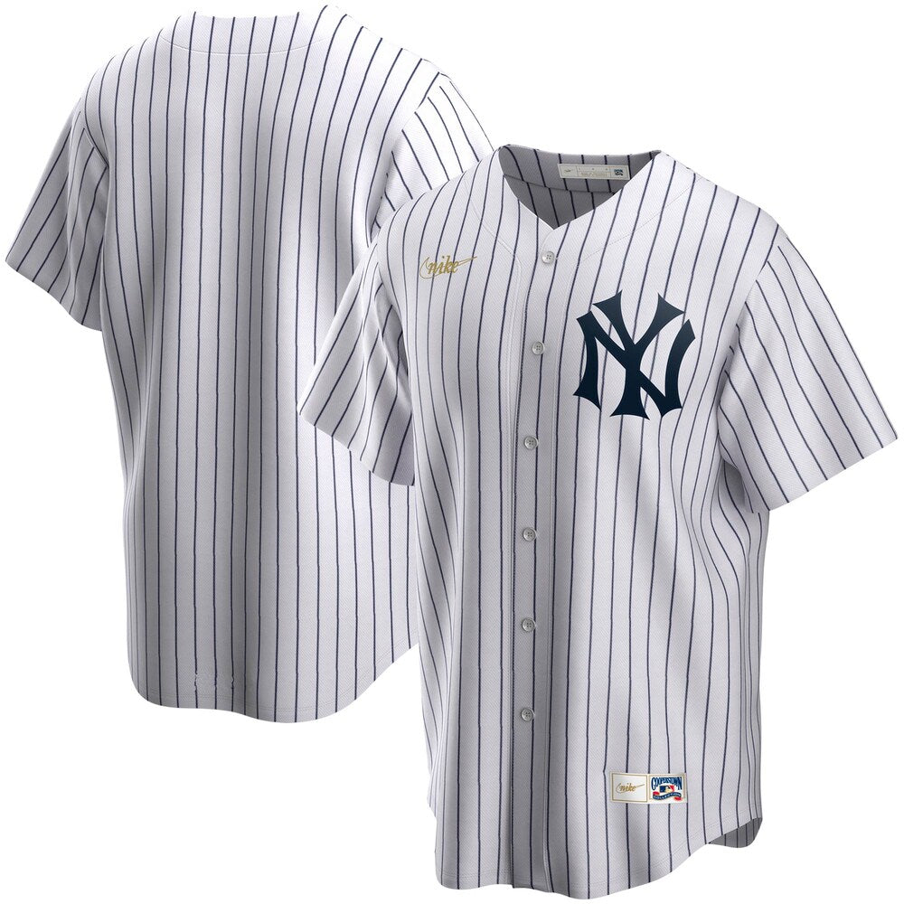 New York Yankees Nike Home Cooperstown Collection Team Jersey White