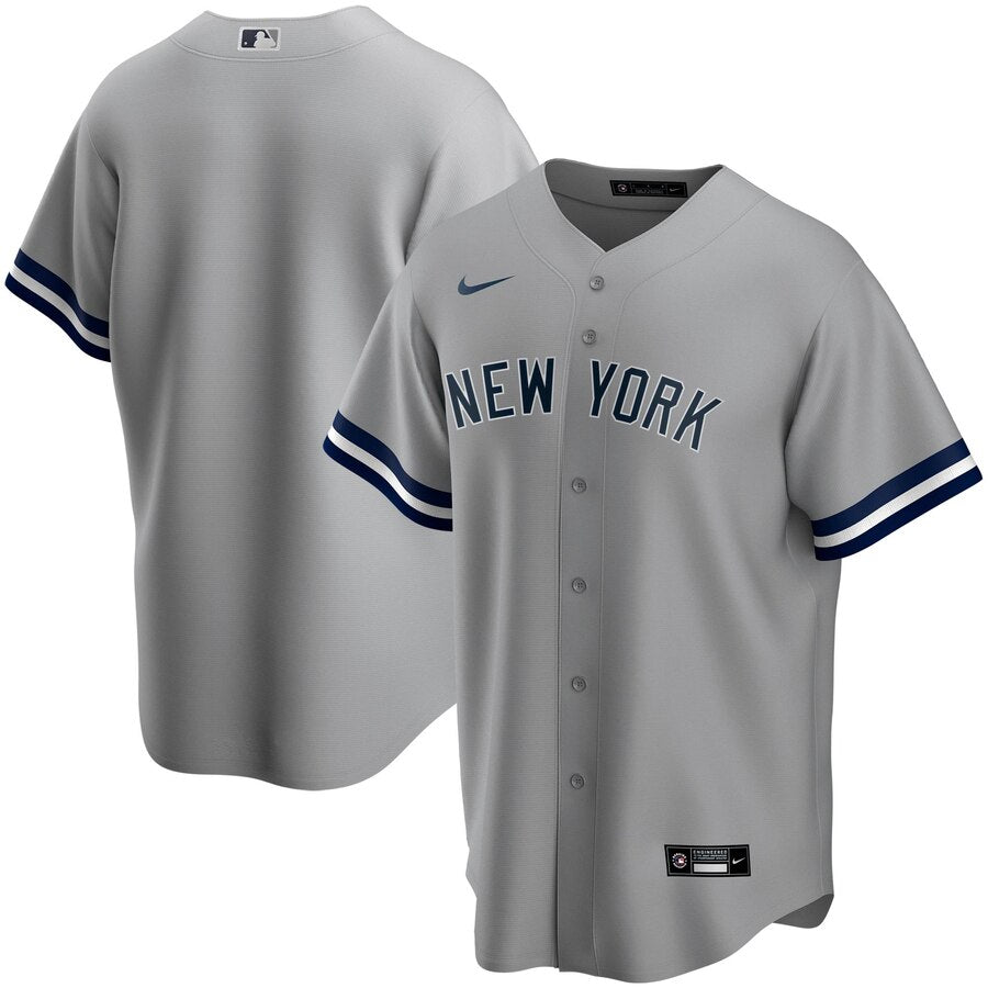 New York Yankees Nike Road 2020 Replica Team Jersey Gray