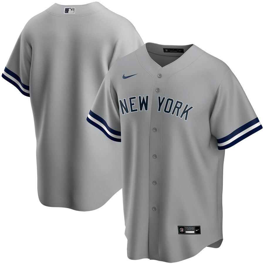 New York Yankees Nike Youth Road 2020 Replica Team Jersey Gray