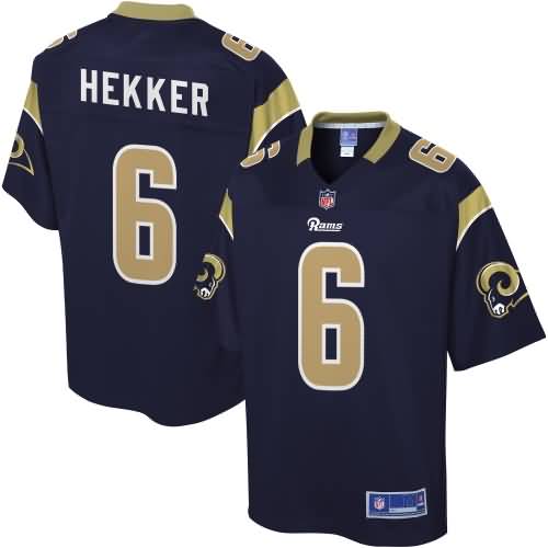 Nfl Pro Line Johnny Hekker Los Angeles Rams Team Color Jersey Navy
