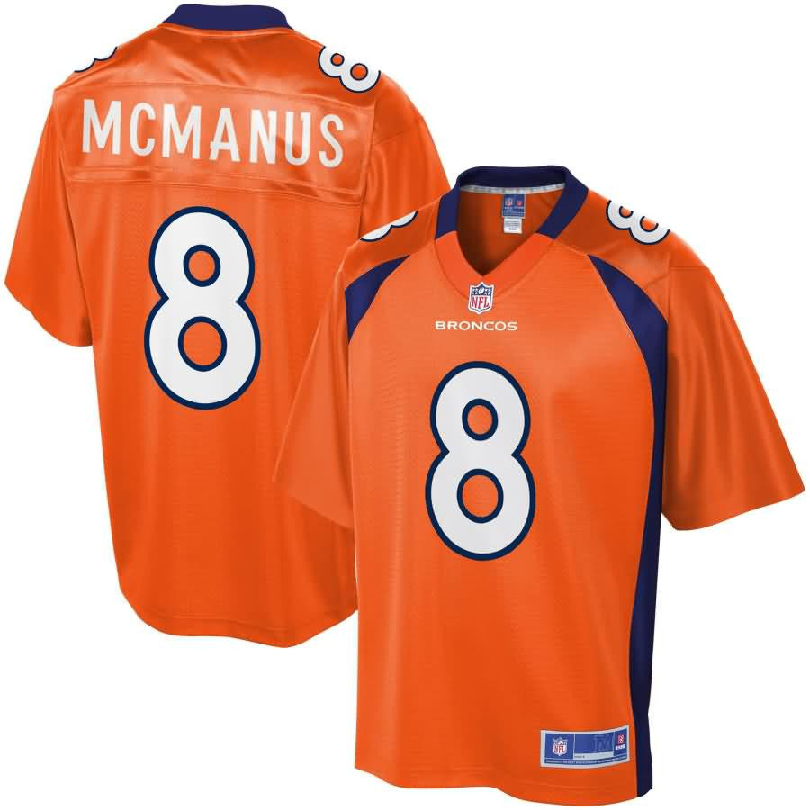 Nfl Pro Line Mens Denver Broncos On Mcmanus Team Color Jersey