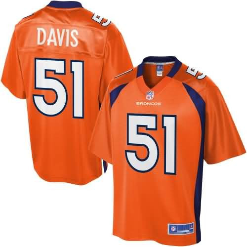 Nfl Pro Line Mens Denver Broncos Todd Davis Team Color Jersey