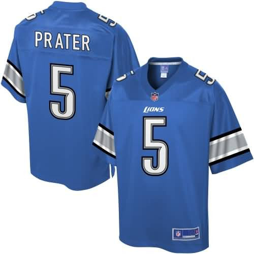 Nfl Pro Line Mens Detroit Lions Matt Prater Team Color Nfl Jersey