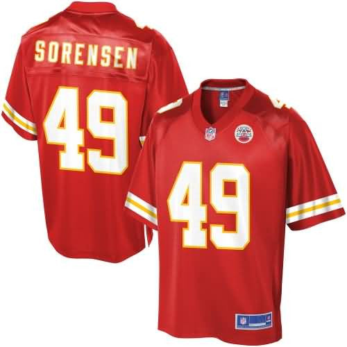 Nfl Pro Line Mens Kansas City Chiefs Daniel Sorensen Team Color Jersey