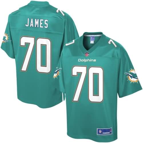 Nfl Pro Line Mens Miami Dolphins Jawuan James Team Color Jersey