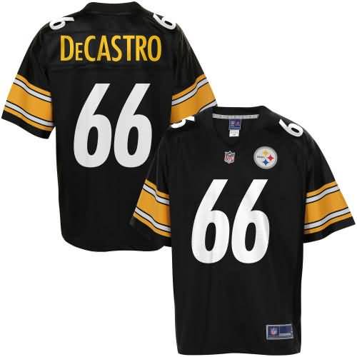 Nfl Pro Line Mens Pittsburgh Steelers David Decastro Team Color Jersey