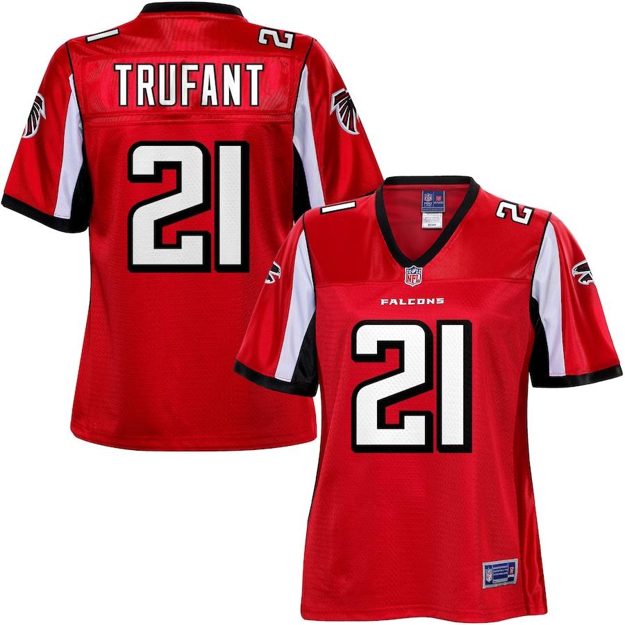 Nfl Pro Line Womens Atlanta Falcons Desmond Trufant Team Color Jersey