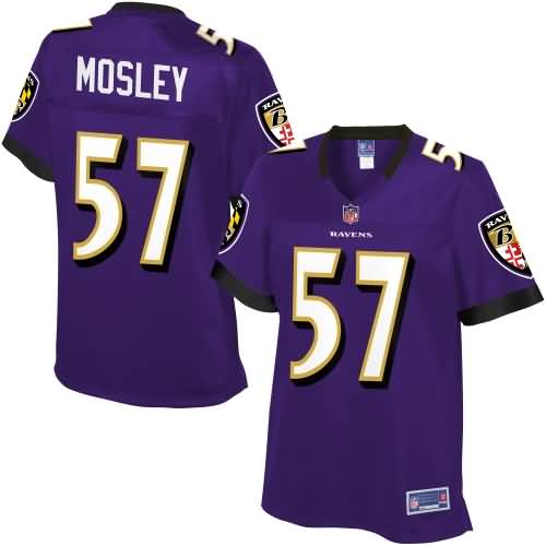 Nfl Pro Line Womens Baltimore Ravens Cj Mosley Team Color Jersey