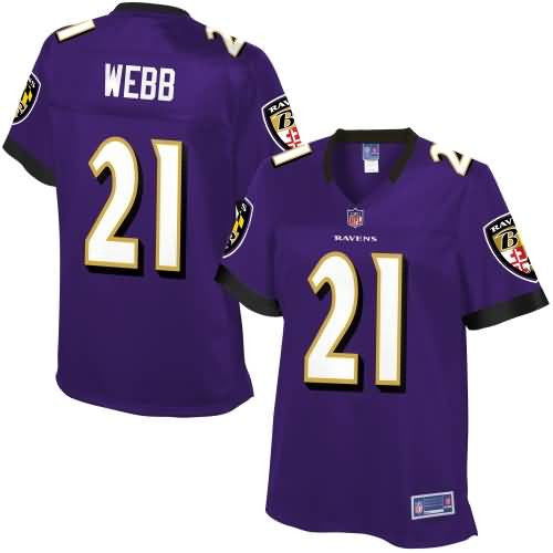 Nfl Pro Line Womens Baltimore Ravens Lardarius Webb Team Color Jersey
