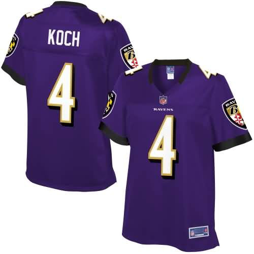 Nfl Pro Line Womens Baltimore Ravens Sam Koch Team Color Jersey
