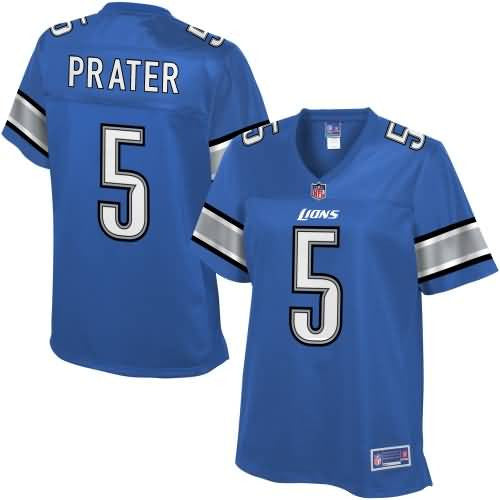 Nfl Pro Line Womens Detroit Lions Matt Prater Team Color Jersey